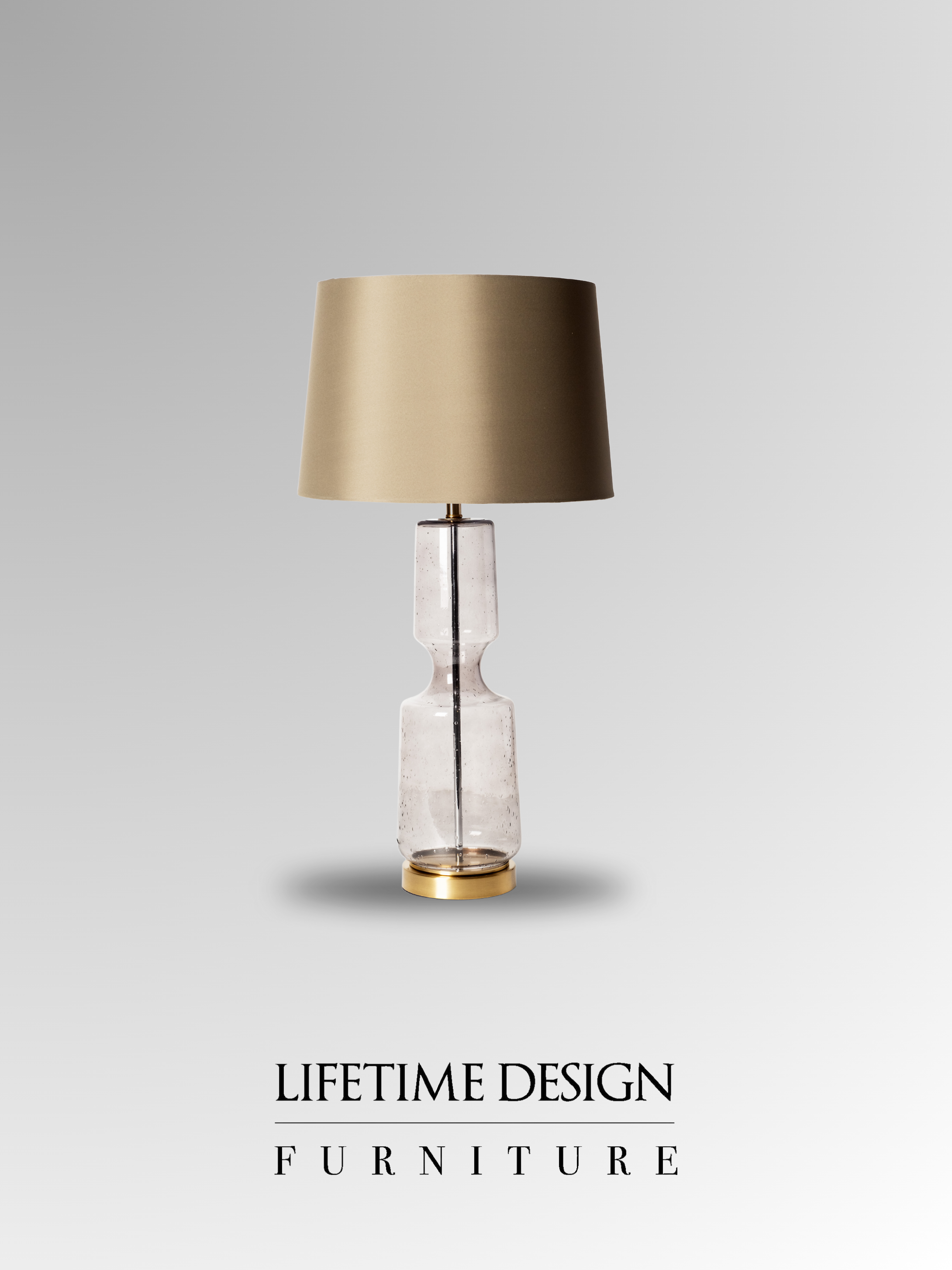 TABLE LAMP ASHEN GRAY