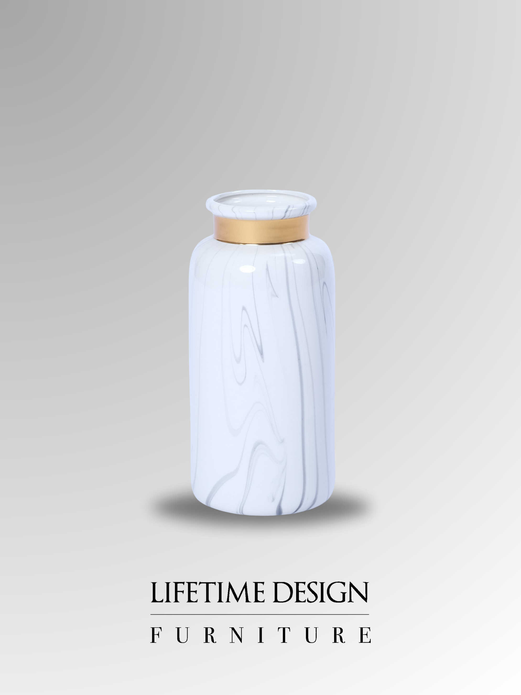 VASE WHITE MARBLE